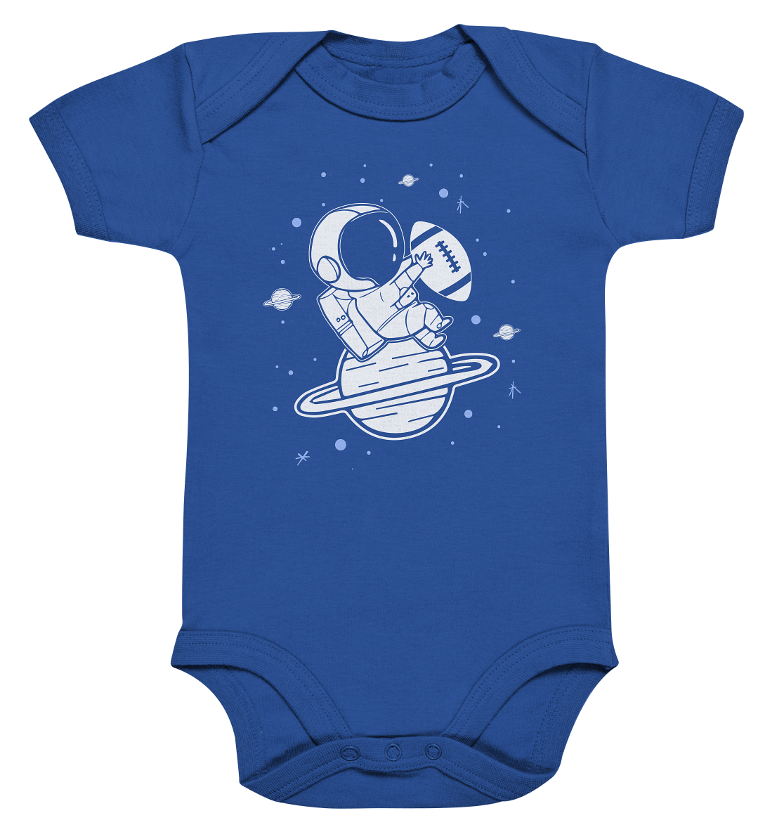Footballnaut - Organic Baby Bodysuit