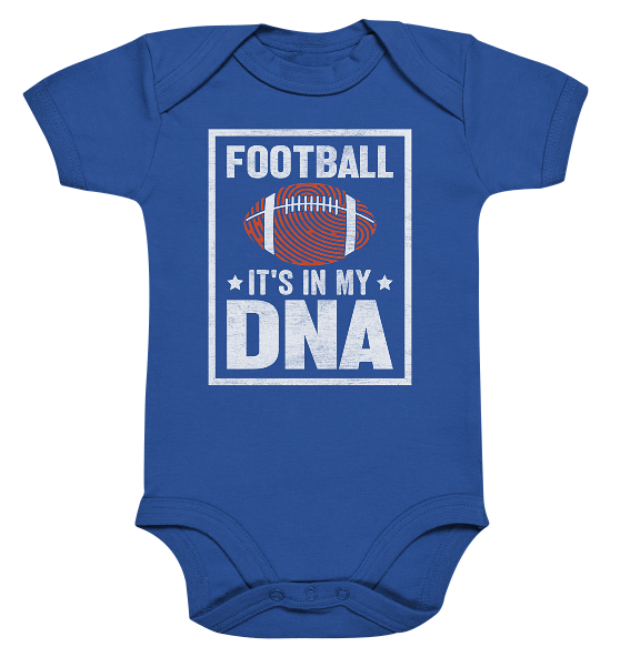 Football DNA - Organic Baby Bodysuit