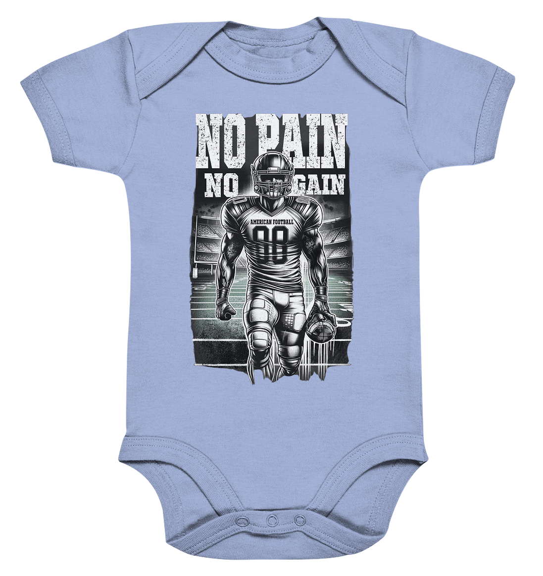 No Pain No Gain  - Organic Baby Bodysuite
