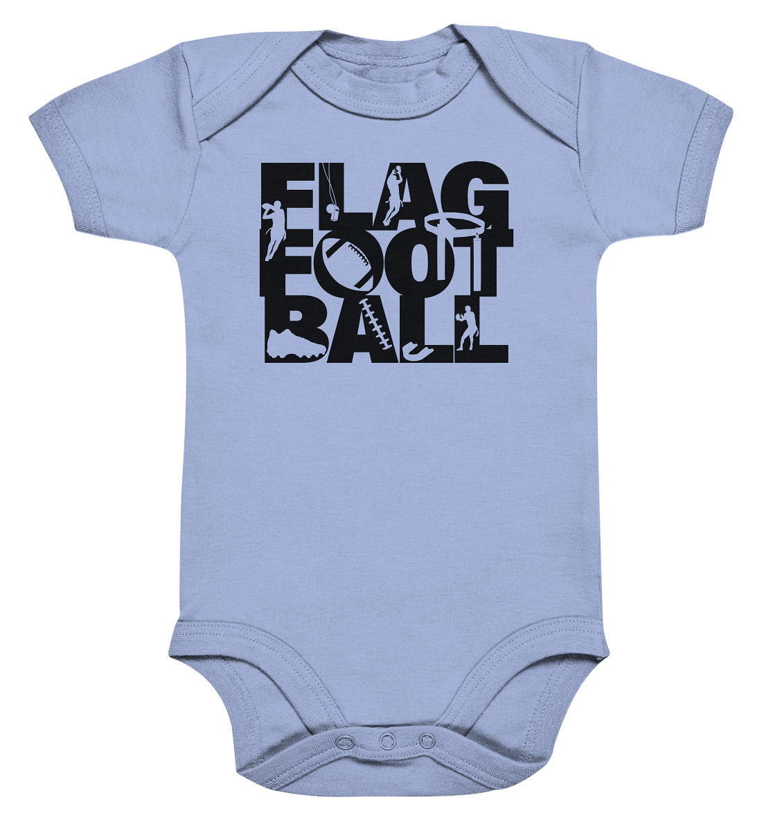 Flag Football  - Organic Baby Bodysuite
