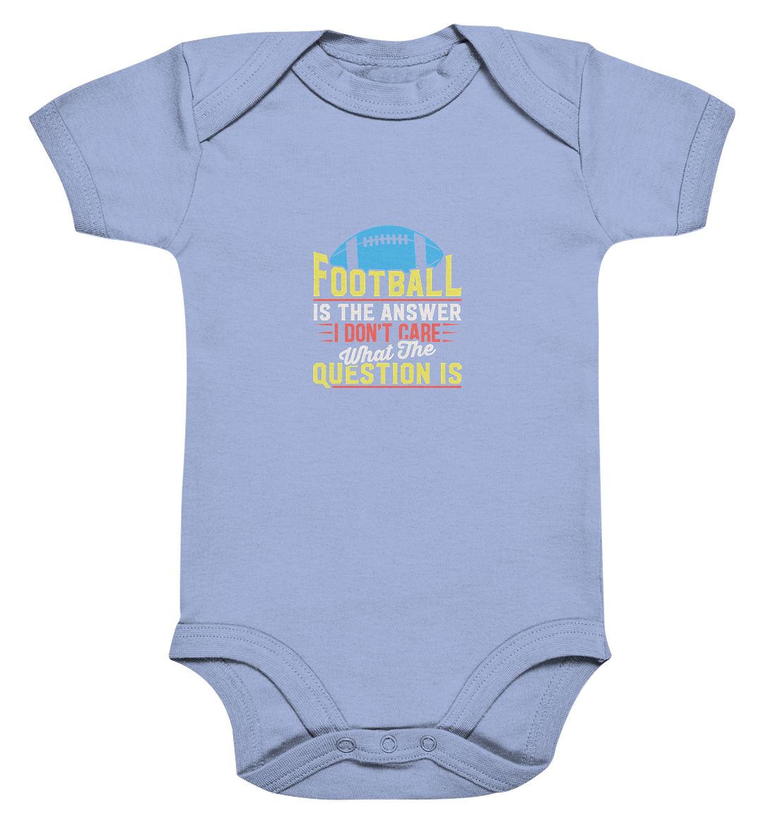 Football is the Answer - Organic Baby Bodysuite