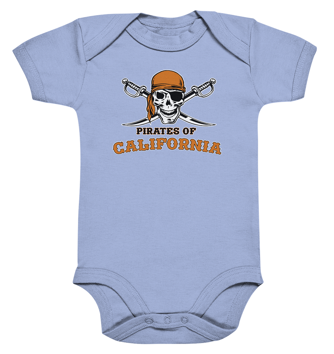 Pirates of California - Organic Baby Bodysuite