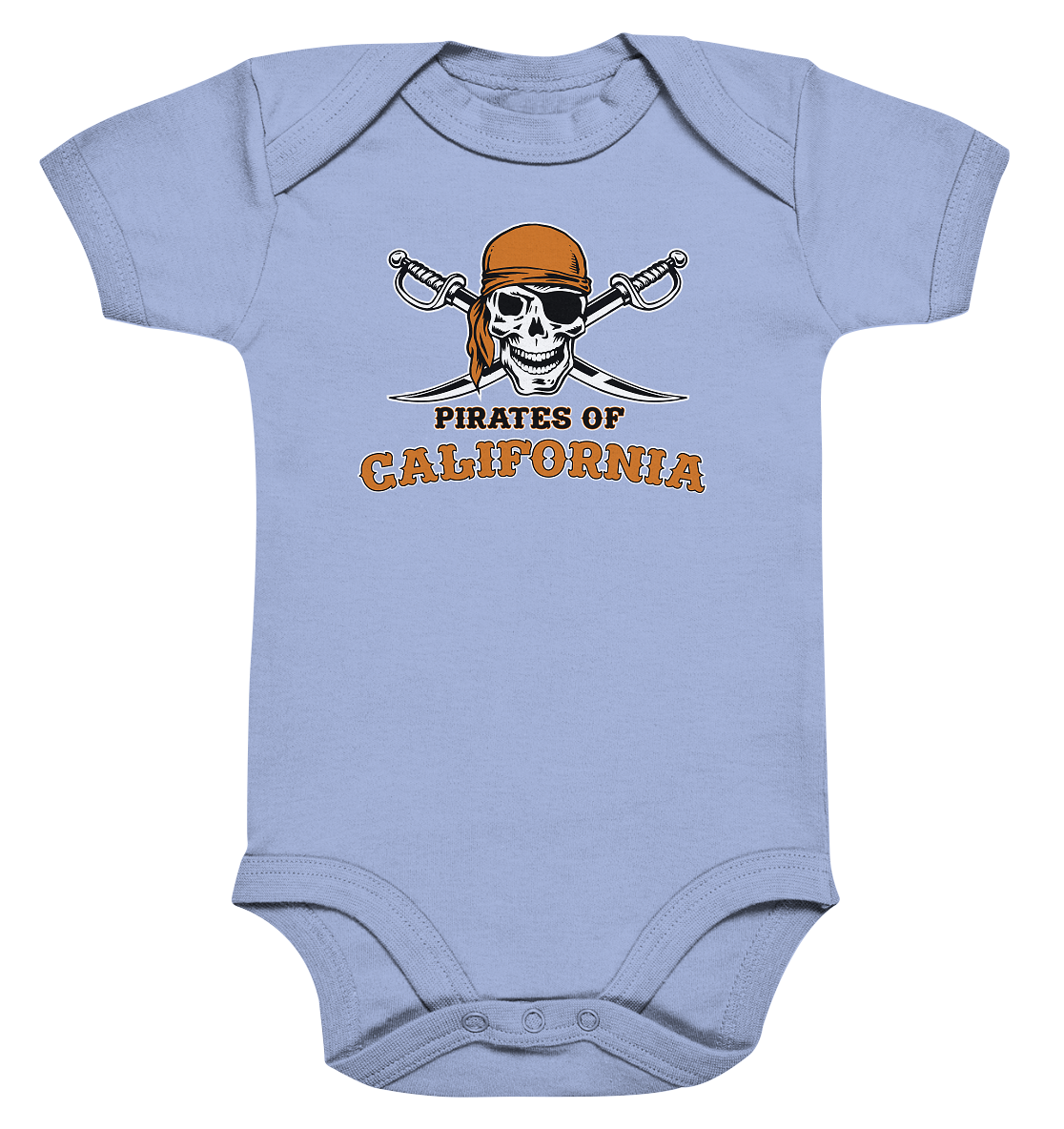 Pirates of California - Organic Baby Bodysuite