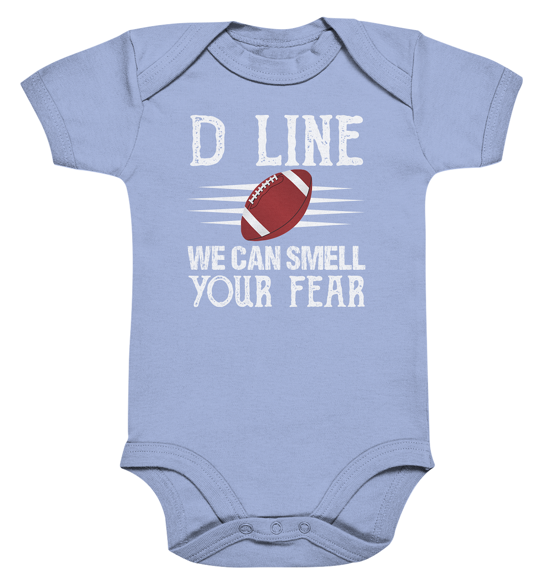 D Line Fear - Organic Baby Bodysuit