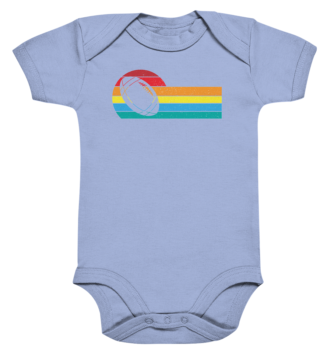 Rainbow Color Ball - Organic Baby Bodysuite