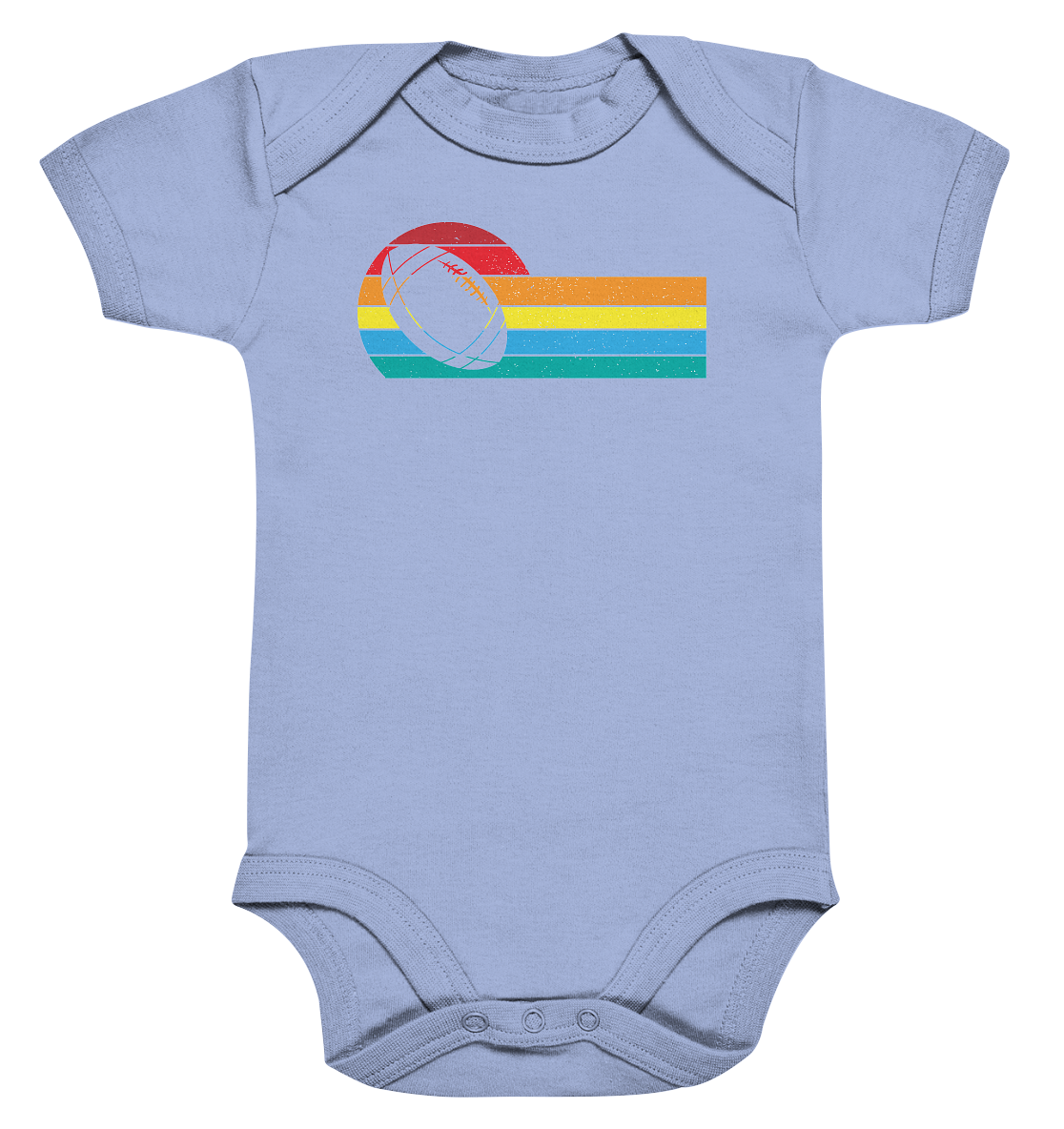 Rainbow Color Ball - Organic Baby Bodysuite