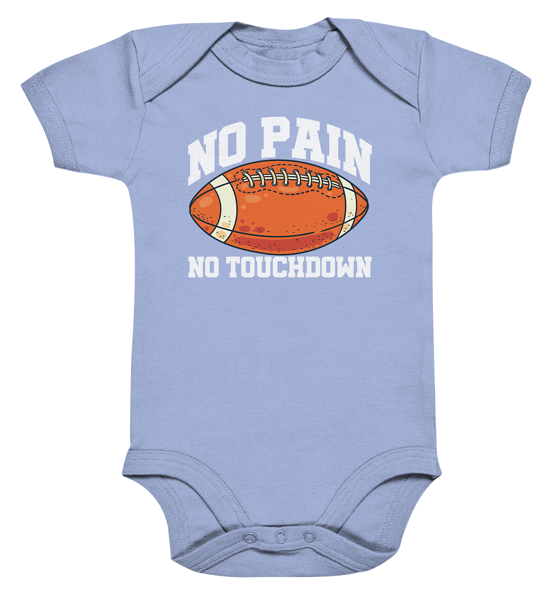 No Pain No Gain - Organic Baby Bodysuite