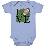 Football Love II - Organic Baby Bodysuite