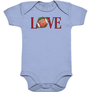 Football Love - Organic Baby Bodysuite