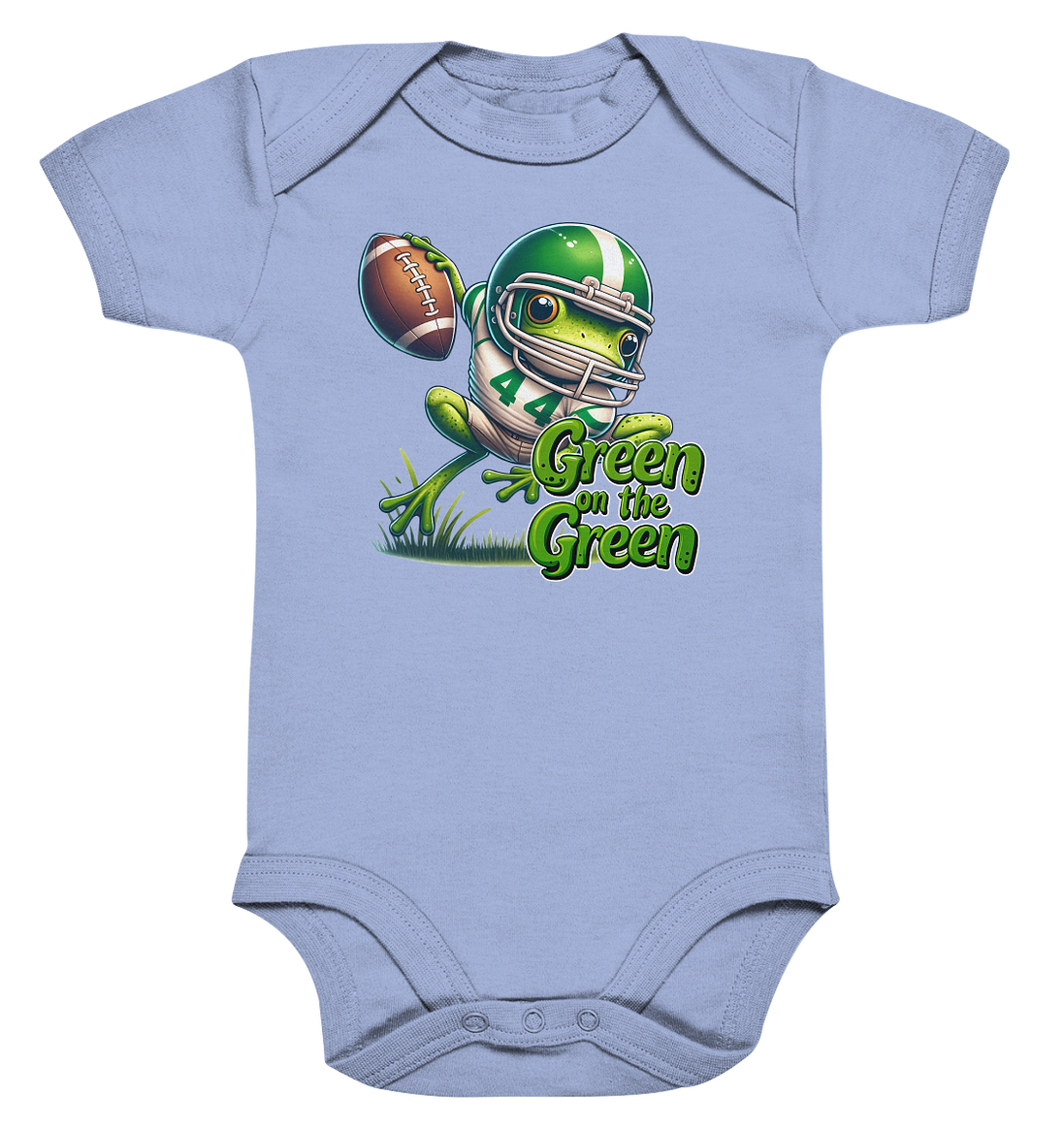 Green Frog - Organic Baby Bodysuit