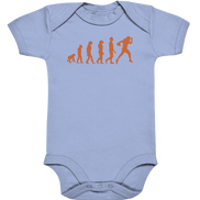 American Football Evolution - Organic Baby Bodysuite