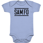 SAMFO black - Organic Baby Bodysuite