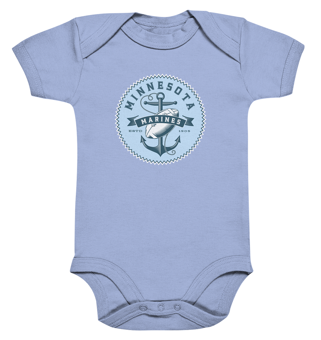 Minnesota Marines II - Organic Baby Bodysuite