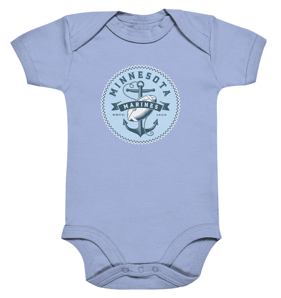 Minnesota Marines II - Organic Baby Bodysuite