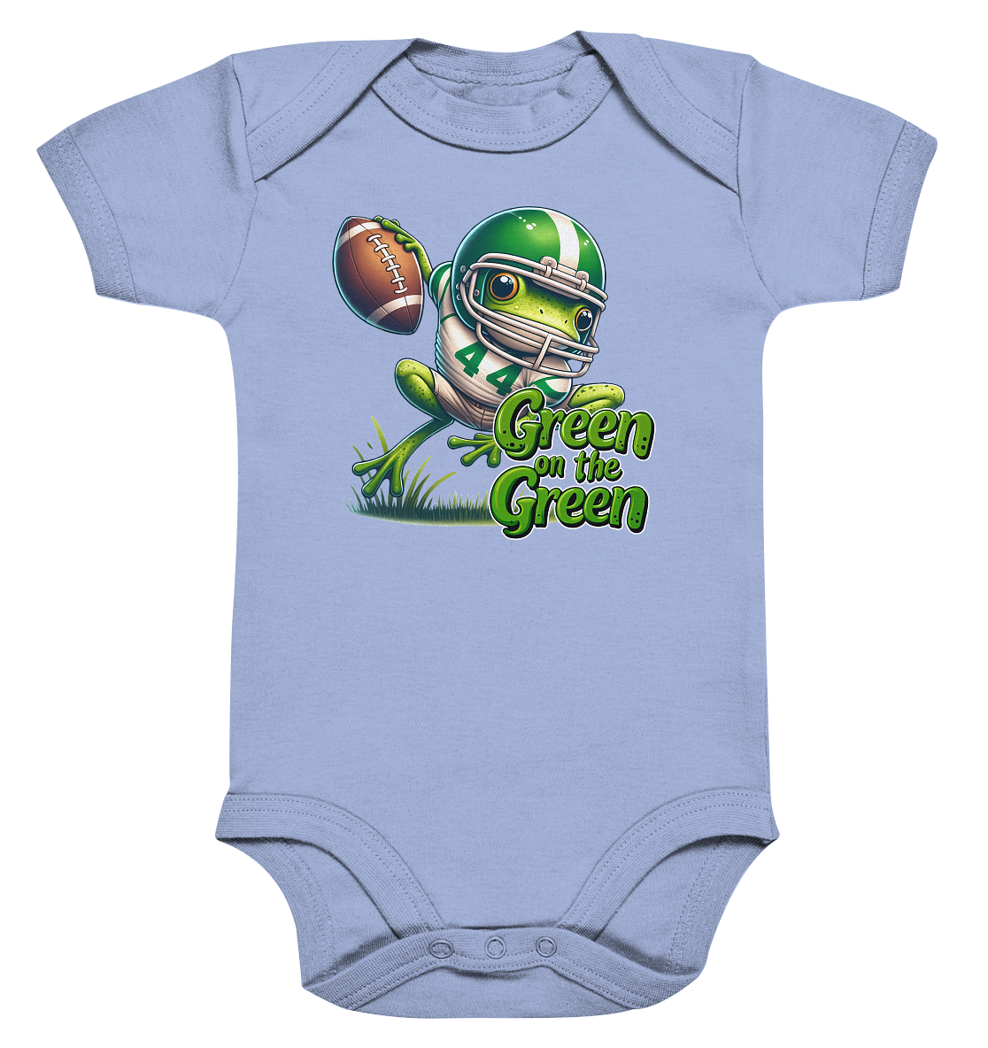 Green Frog - Organic Baby Bodysuit