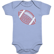 Football Dots - Organic Baby Bodysuite