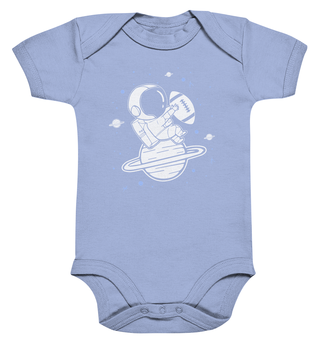 Footballnaut - Organic Baby Bodysuit