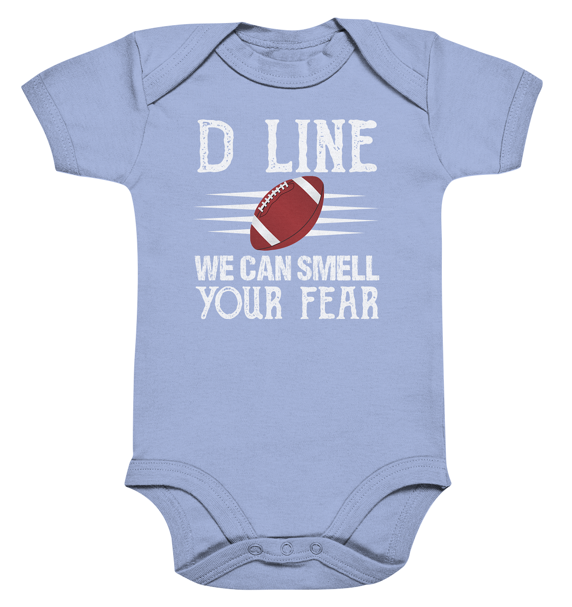 D Line Fear - Organic Baby Bodysuite