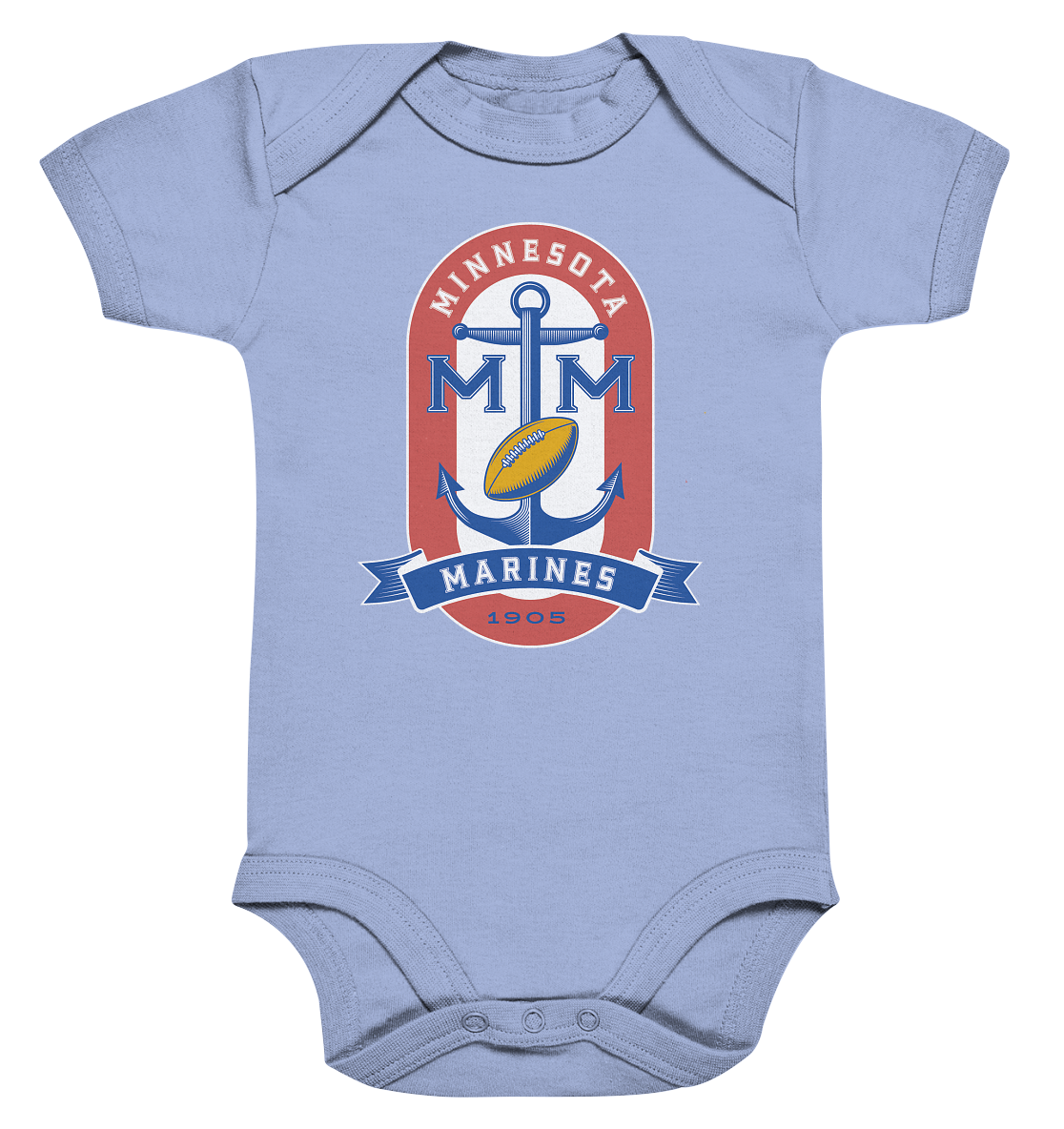 Minnesota Marines - Organic Baby Bodysuite
