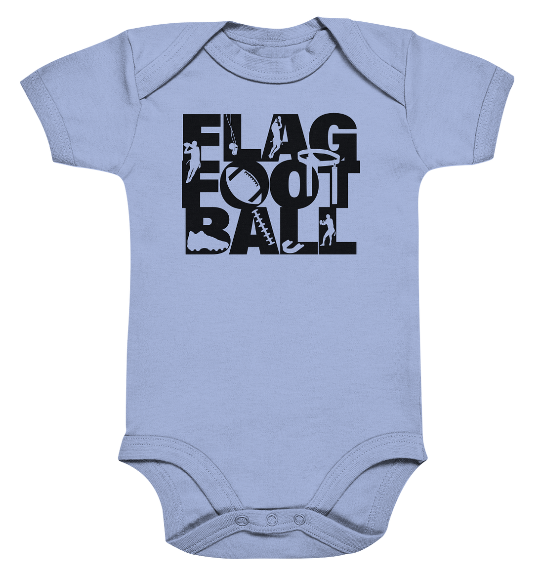 Flag Football  - Organic Baby Bodysuite