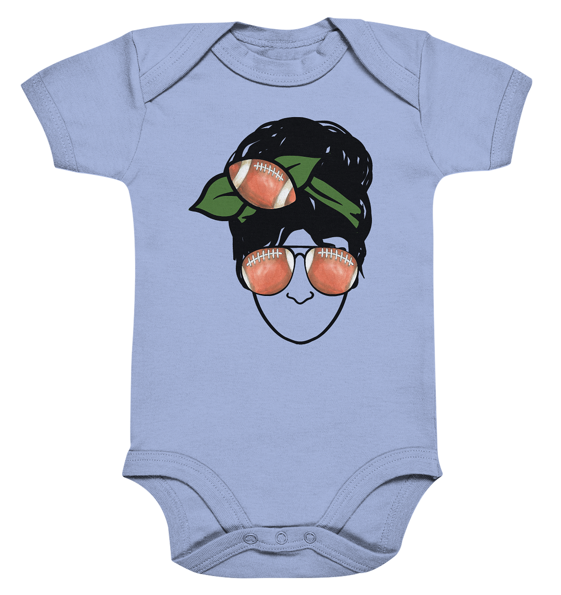 Lady Balls - Organic Baby Bodysuite