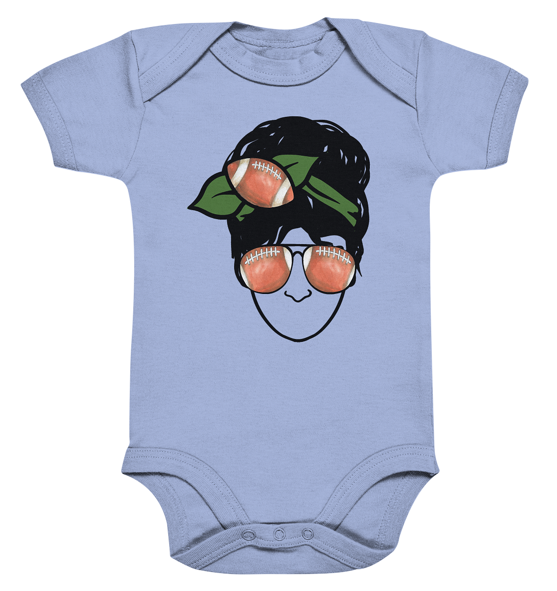 Lady Balls - Organic Baby Bodysuite
