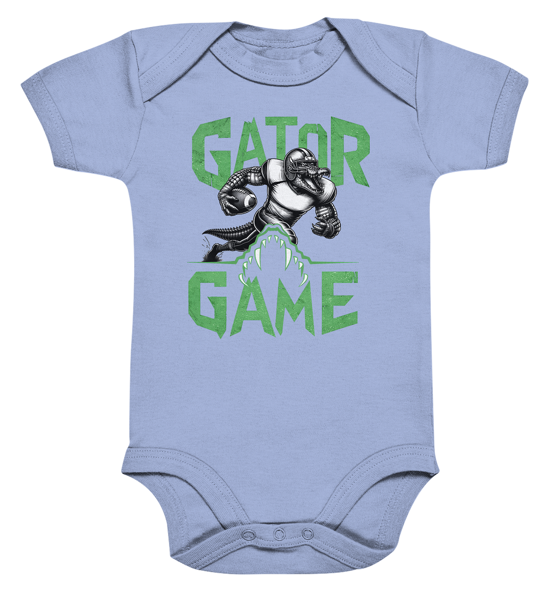 Gator Game - Organic Baby Bodysuit