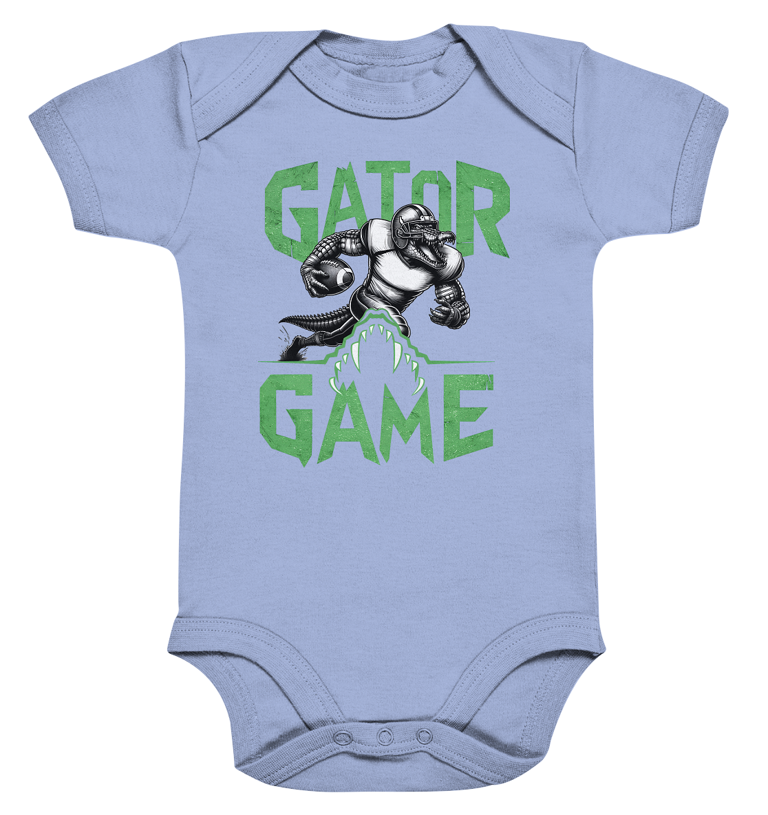 Gator Game - Organic Baby Bodysuit
