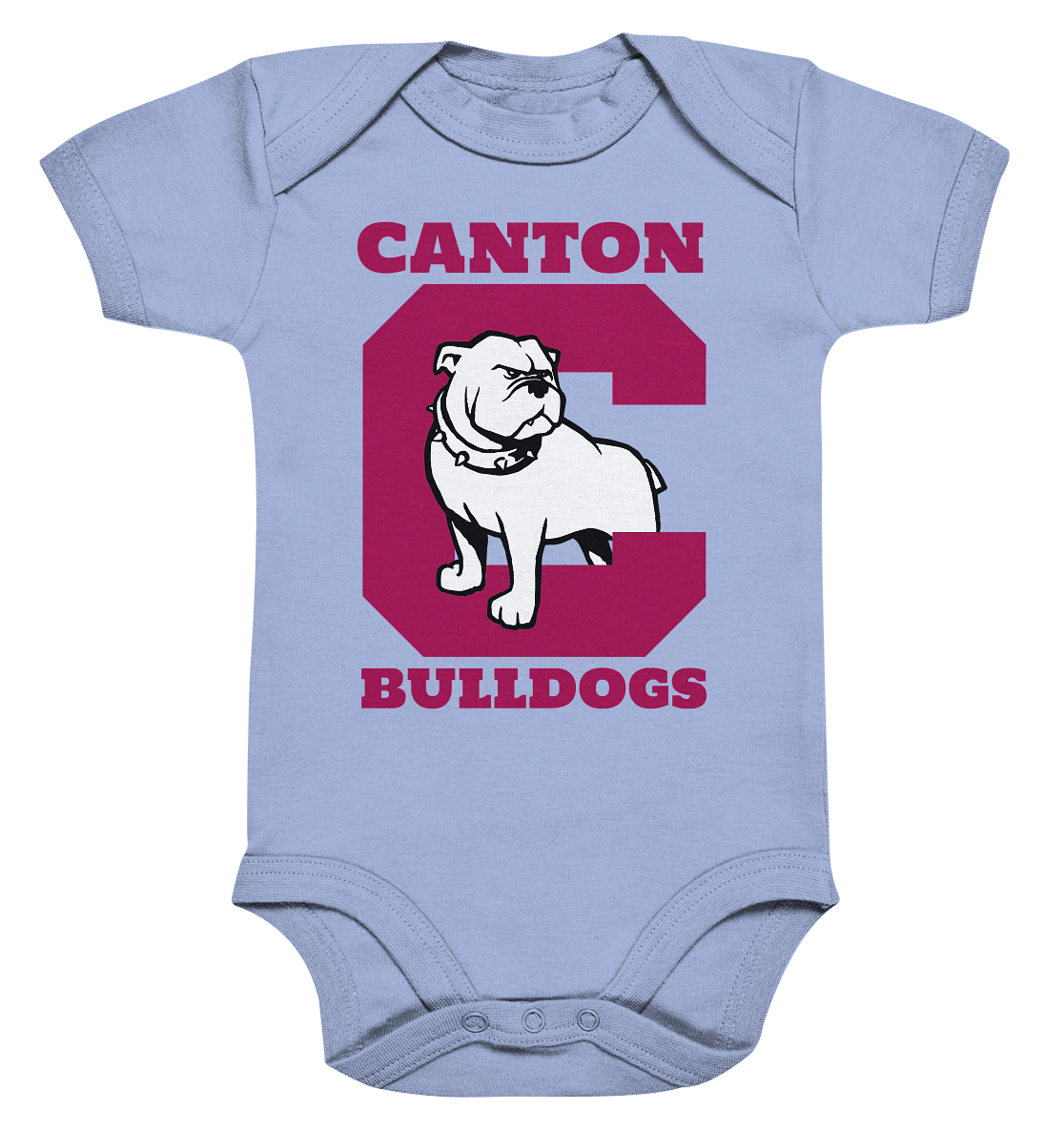 Canton Bulldogs - Organic Baby Bodysuit