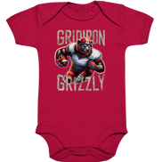 Gridiron Grizzly - Organic Baby Bodysuite