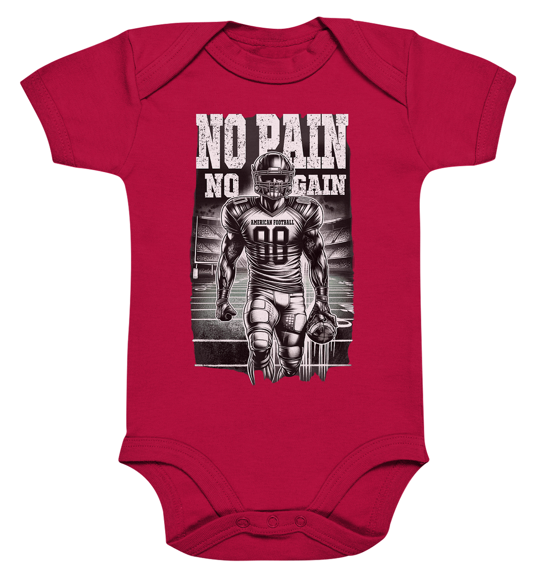 No Pain No Gain  - Organic Baby Bodysuite