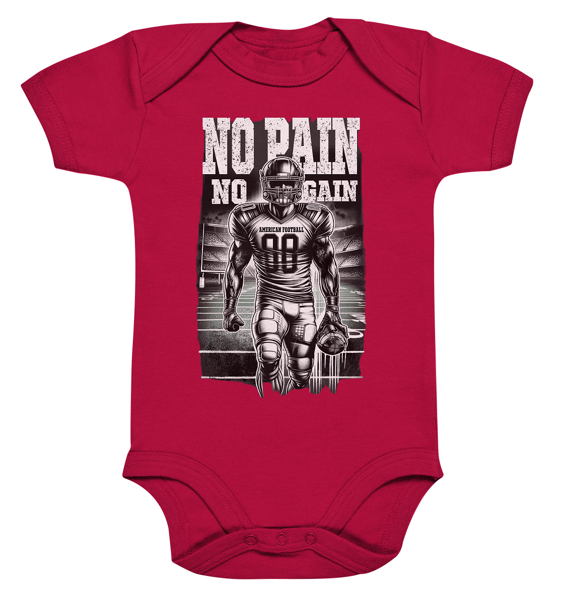 No Pain No Gain  - Organic Baby Bodysuite
