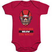 Blocking Below The Waist  - Organic Baby Bodysuite