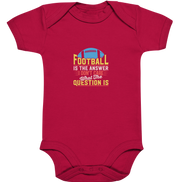 Football is the Answer - Organic Baby Bodysuite