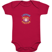 Lineman Brick Wall - Organic Baby Bodysuite