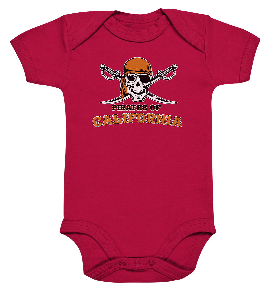 Pirates of California - Organic Baby Bodysuite