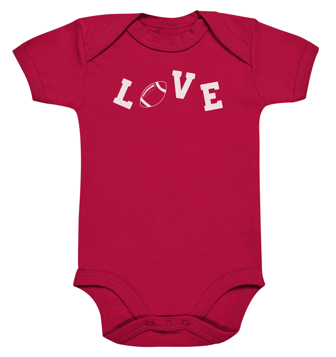 LOVE - Organic Baby Bodysuite