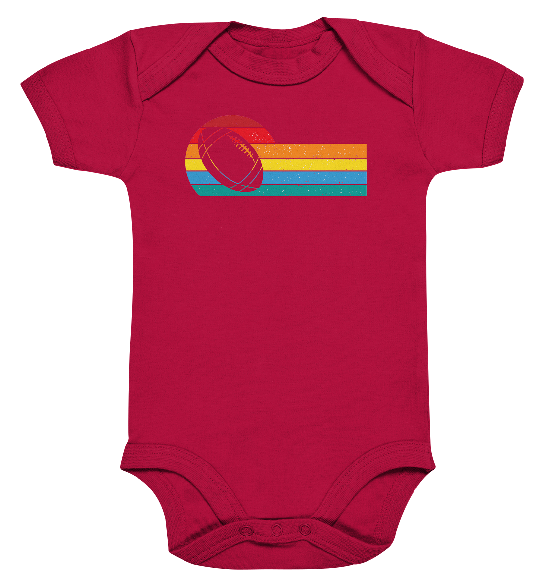 Rainbow Color Ball - Organic Baby Bodysuite