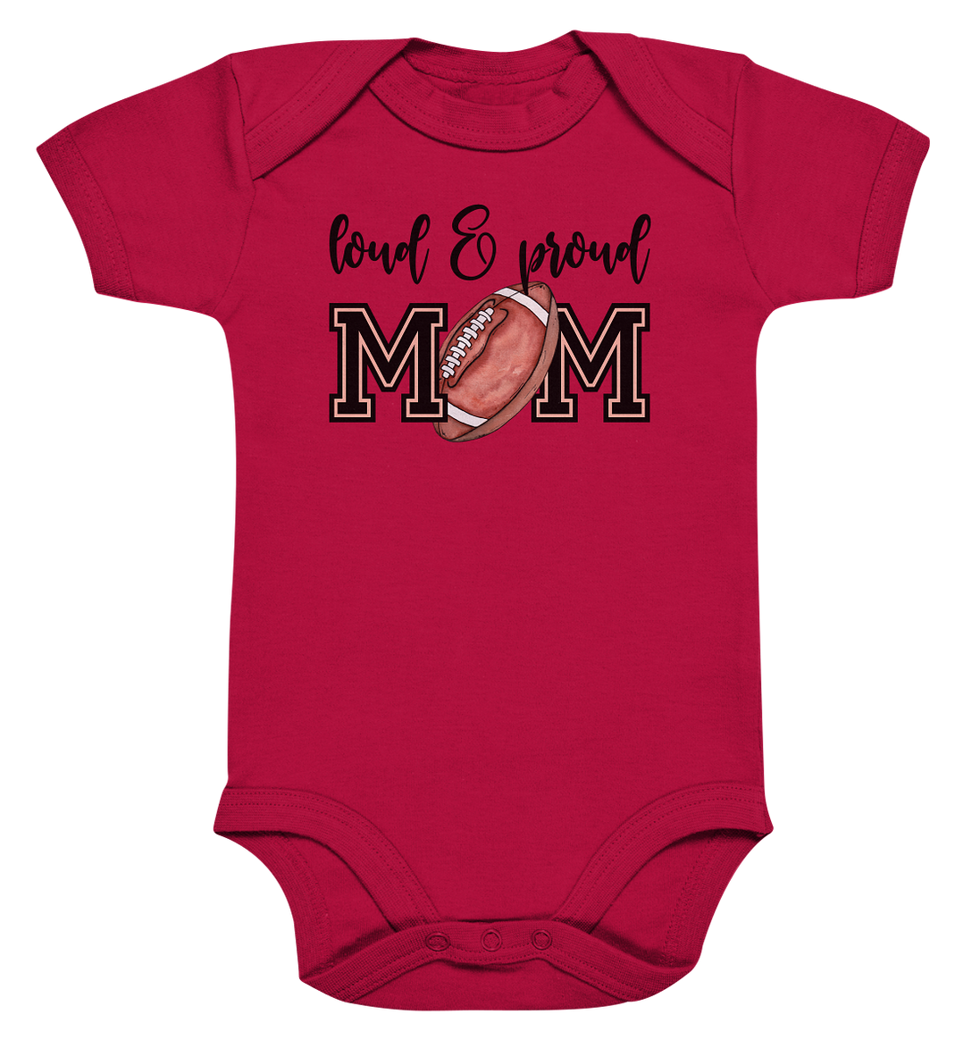 Loud &amp; Proud Mom - Organic Baby Bodysuite
