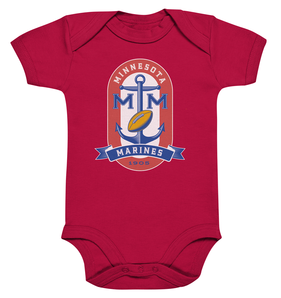 Minnesota Marines - Organic Baby Bodysuite