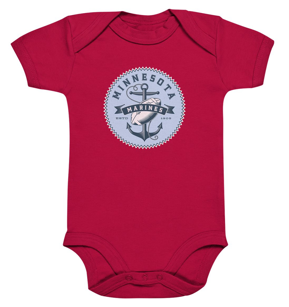 Minnesota Marines II - Organic Baby Bodysuite