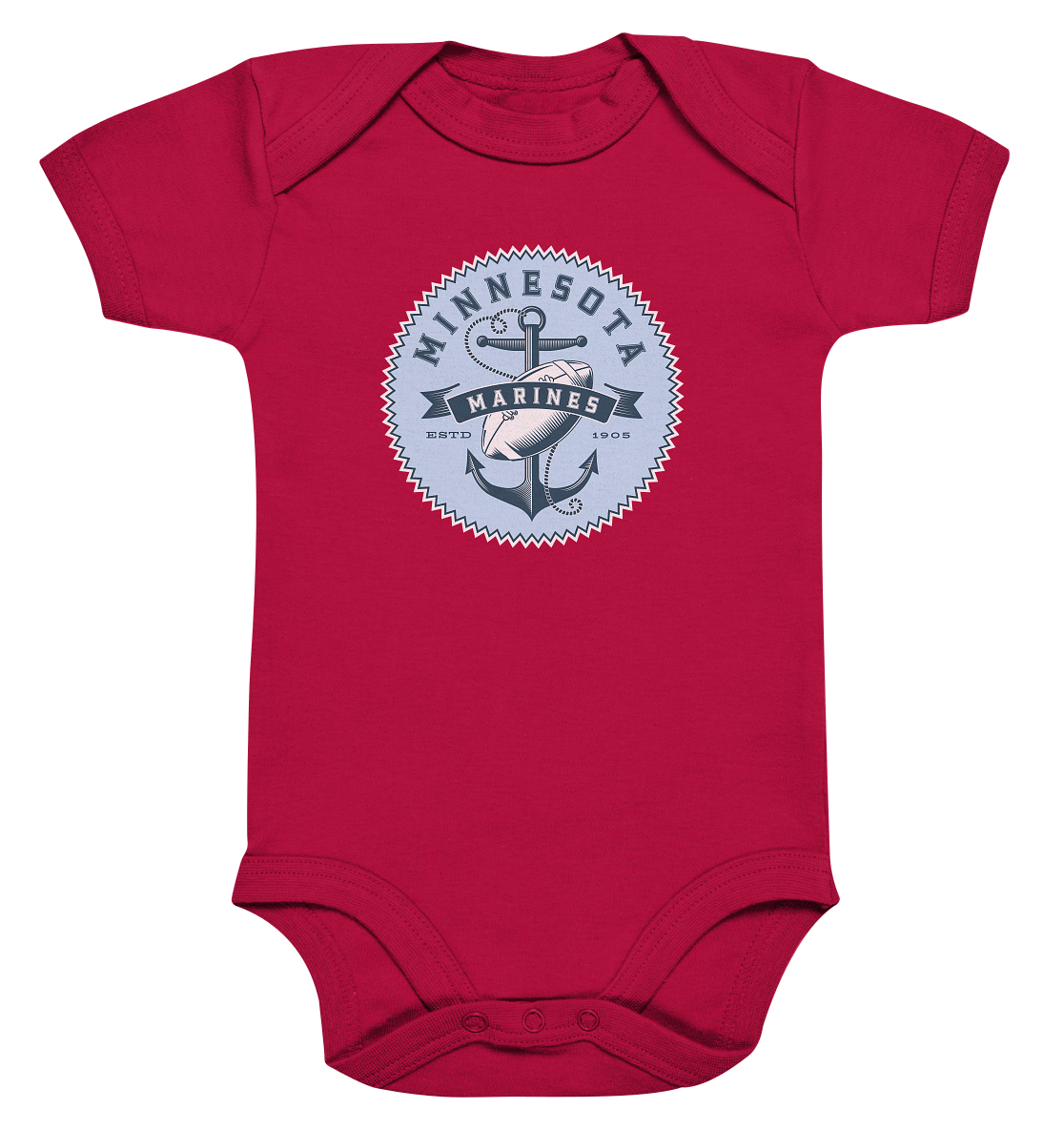Minnesota Marines II - Organic Baby Bodysuite