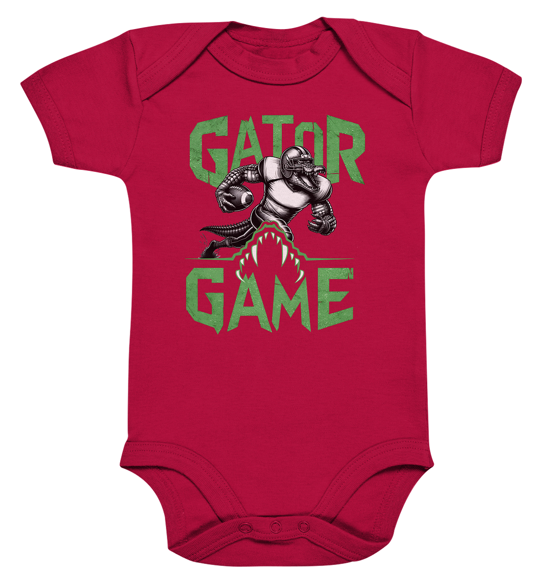 Gator Game - Organic Baby Bodysuit