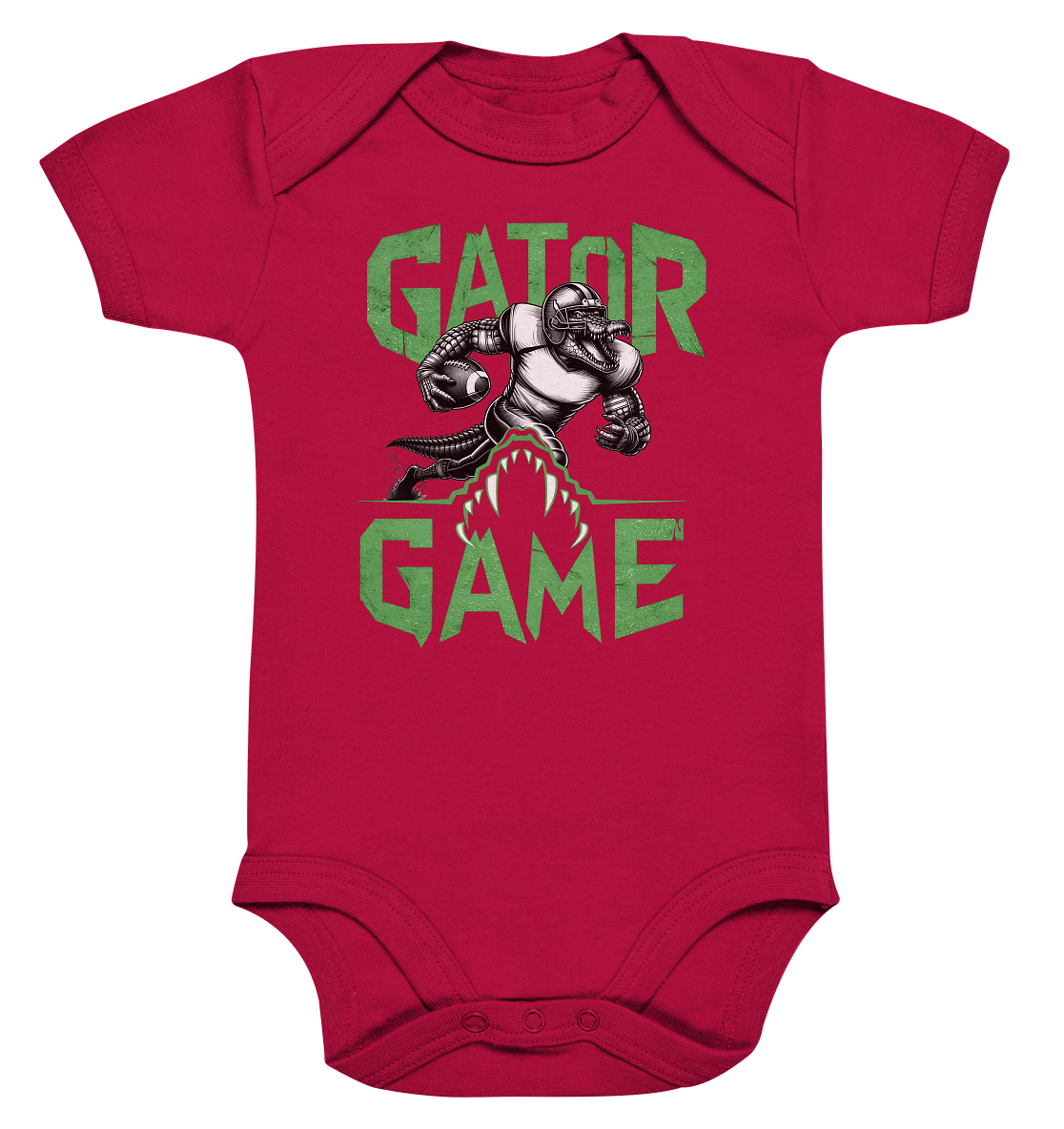Gator Game - Organic Baby Bodysuit