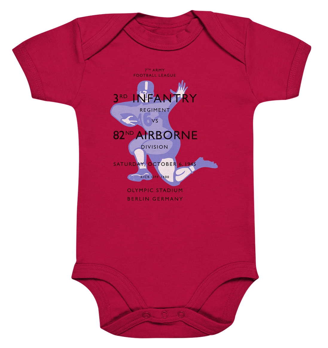 Infantry vs. Airborne 1945 - Organic Baby Bodysuite