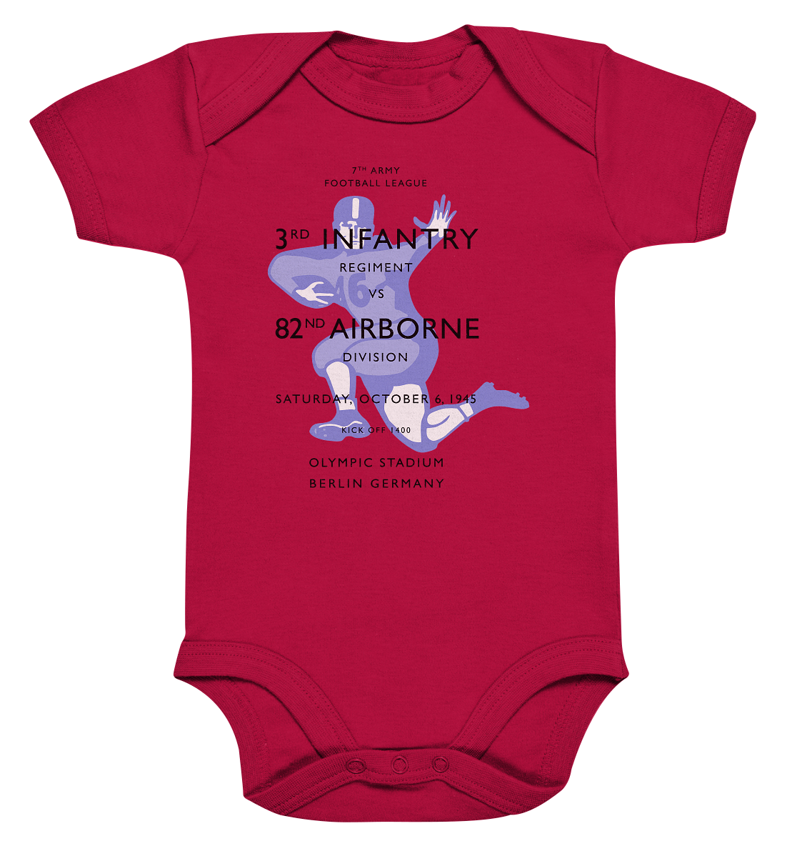 Infantry vs. Airborne 1945 - Organic Baby Bodysuite