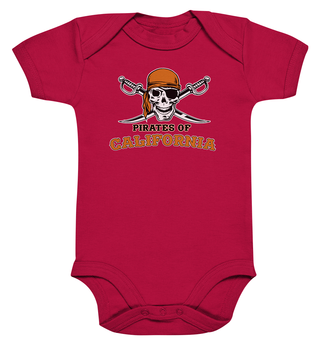 Pirates of California - Organic Baby Bodysuite