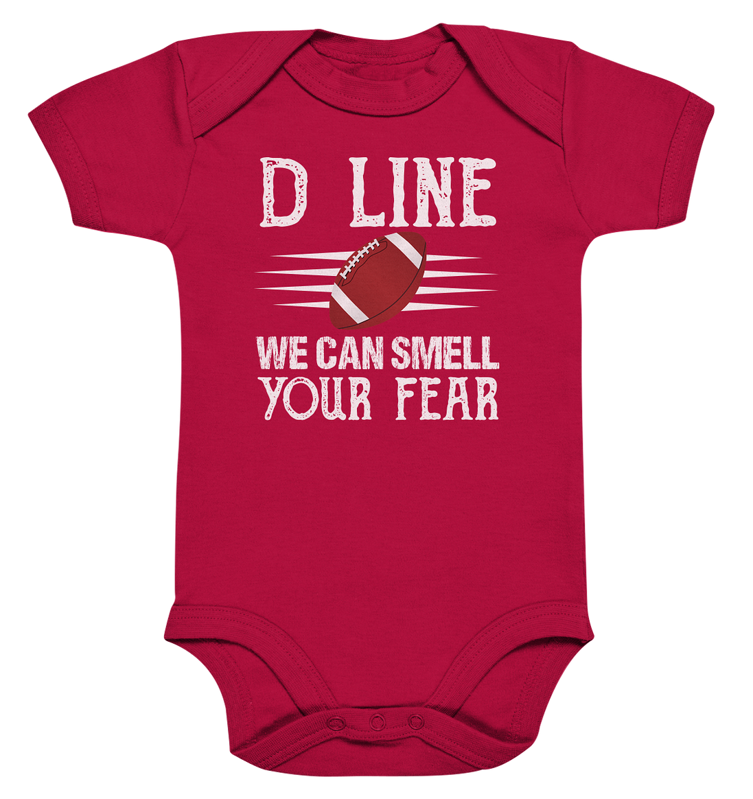 D Line Fear - Organic Baby Bodysuite