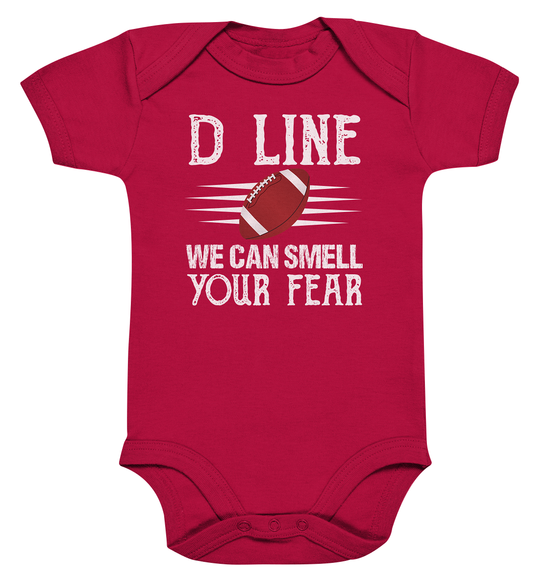 D Line Fear - Organic Baby Bodysuite