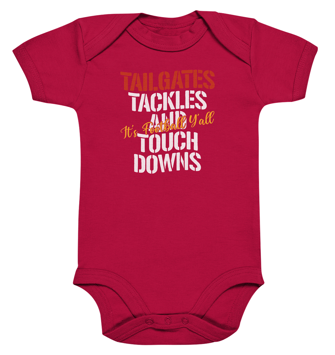 Tailgate Tackles - Organic Baby Bodysuite